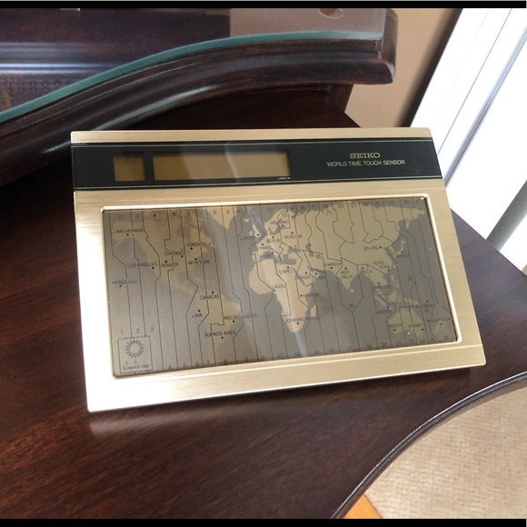 Seiko Other - Seiko World Time Digital Quartz Clock